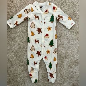 Monica and Andy 0-3 month Christmas onesie